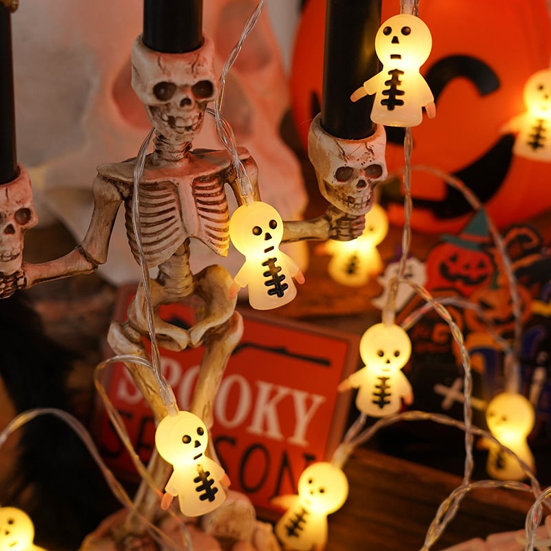 Halloween Outdoor String Lights LED Battery Operated for Indoor Patio Party Decoration - Image 12