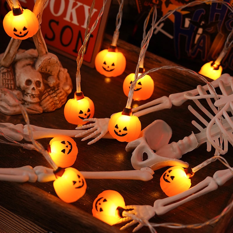 Halloween Outdoor String Lights LED Battery Operated for Indoor Patio Party Decoration - Image 7