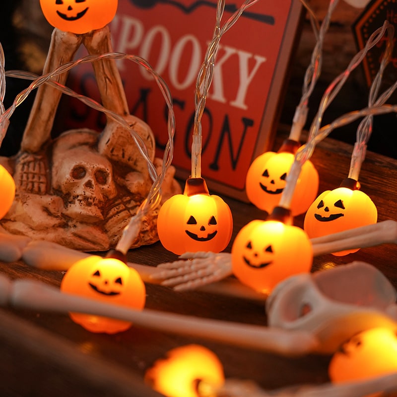 Halloween Outdoor String Lights LED Battery Operated for Indoor Patio Party Decoration - Image 9