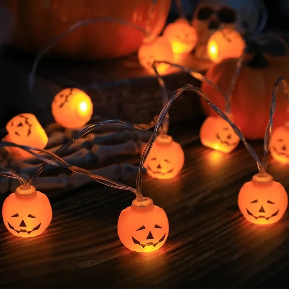 Halloween Outdoor String Lights with LED Patio for Yard and Backyard Party Decoration - Image 1