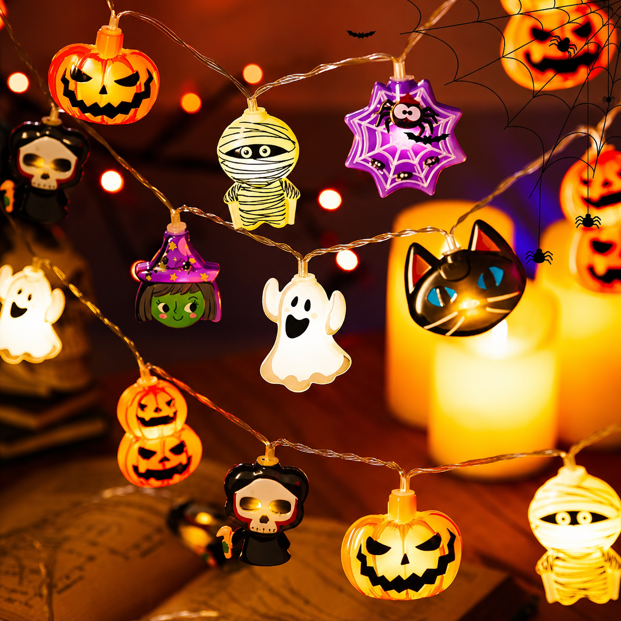 Halloween Outdoor String Lights with LED Patio for Yard and Backyard Party Decoration - Image 7