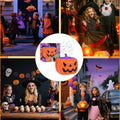 Halloween Pumpkin Bubble Machine and Blower with LED Lights for Outdoor Party Decoration - Image 1