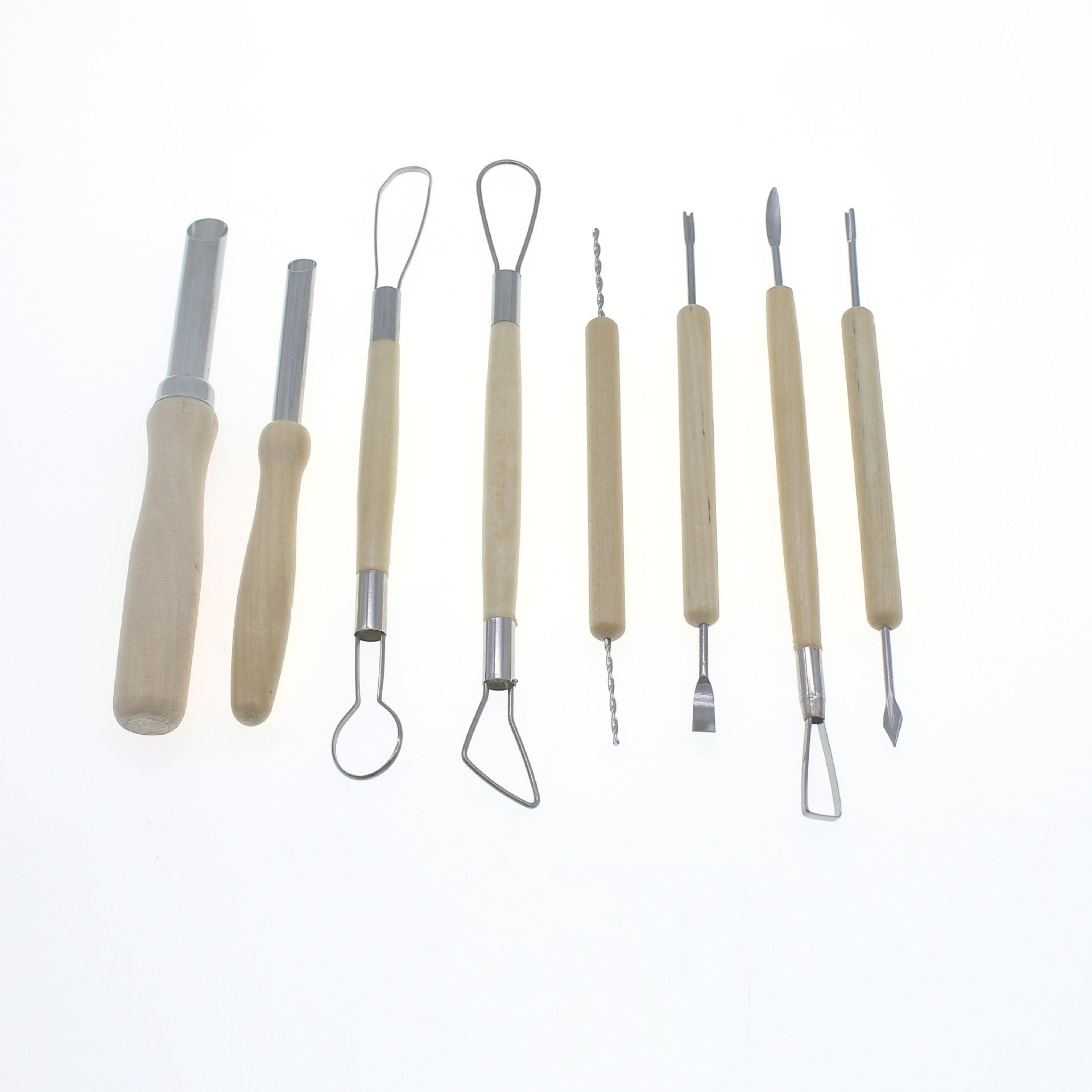 Halloween Pumpkin Carving Kit Tools and Supplies with Stainless Steel Blades Wooden Handles - Image 7