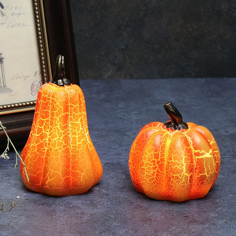 Halloween Pumpkin Decorations with LED Lights and Battery Operation - Image 1