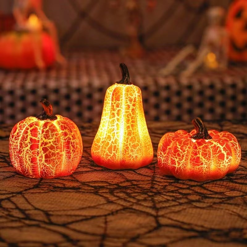 Halloween Pumpkin Decorations with LED Lights and Battery Operation - Image 9