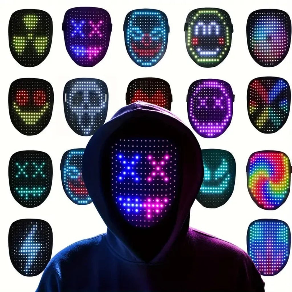Halloween Red Light LED Mask Full Face with Therapy for at Home Use - Image 3