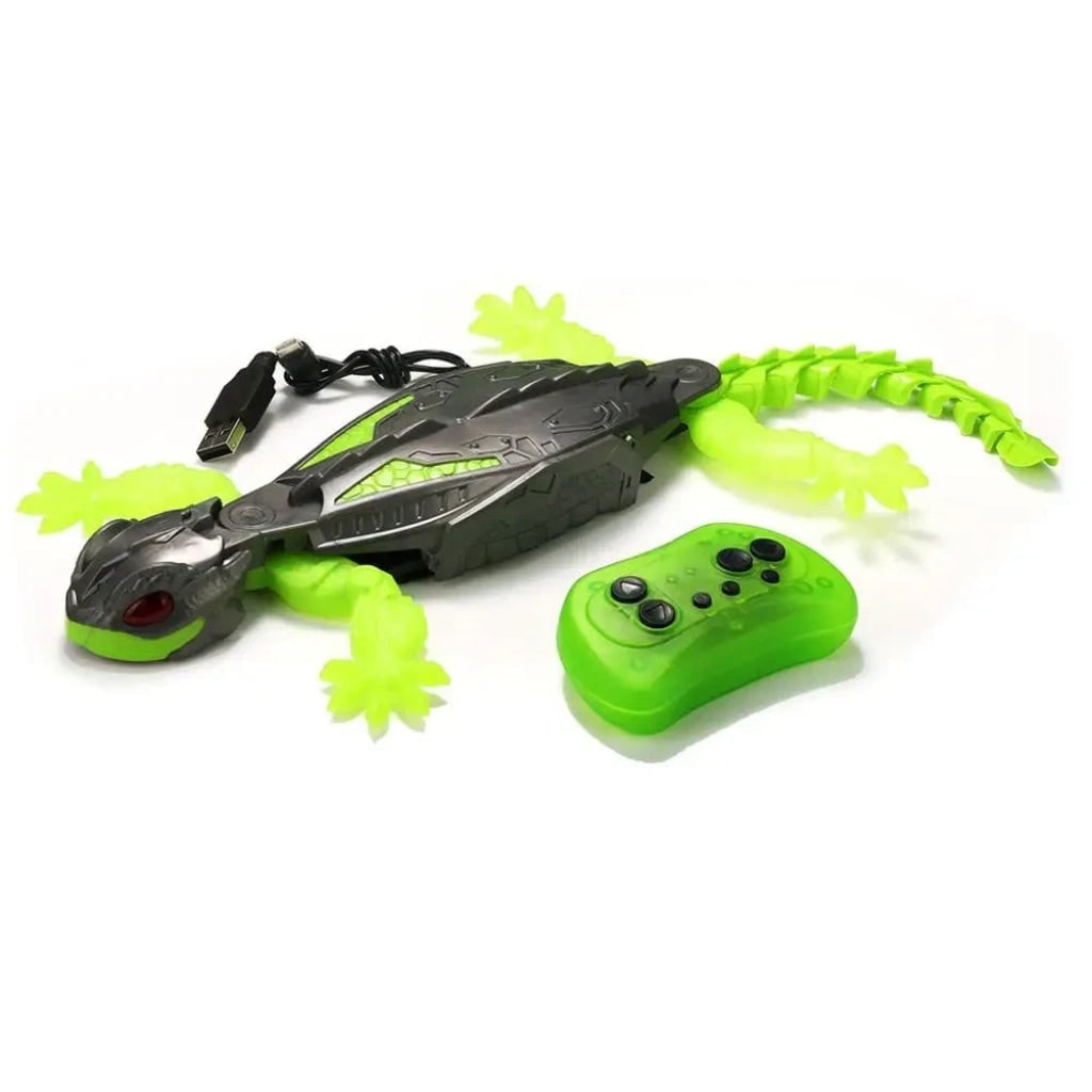 Halloween Remote Control Spider Rc Toy with LED Eyes and Glowing Spiderweb Pattern - Image 6