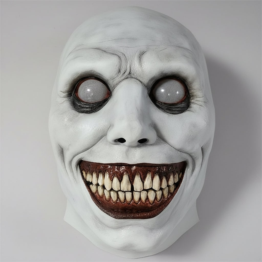 Halloween Scary Costume Mask with LED and Creepy Horror Face Design Clown - Image 10