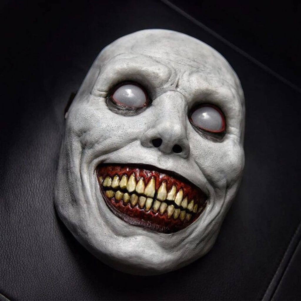 Halloween Scary Creepy Latex Mask with Sharp Teeth for Demon Cosplay and Party Clown - Image 4