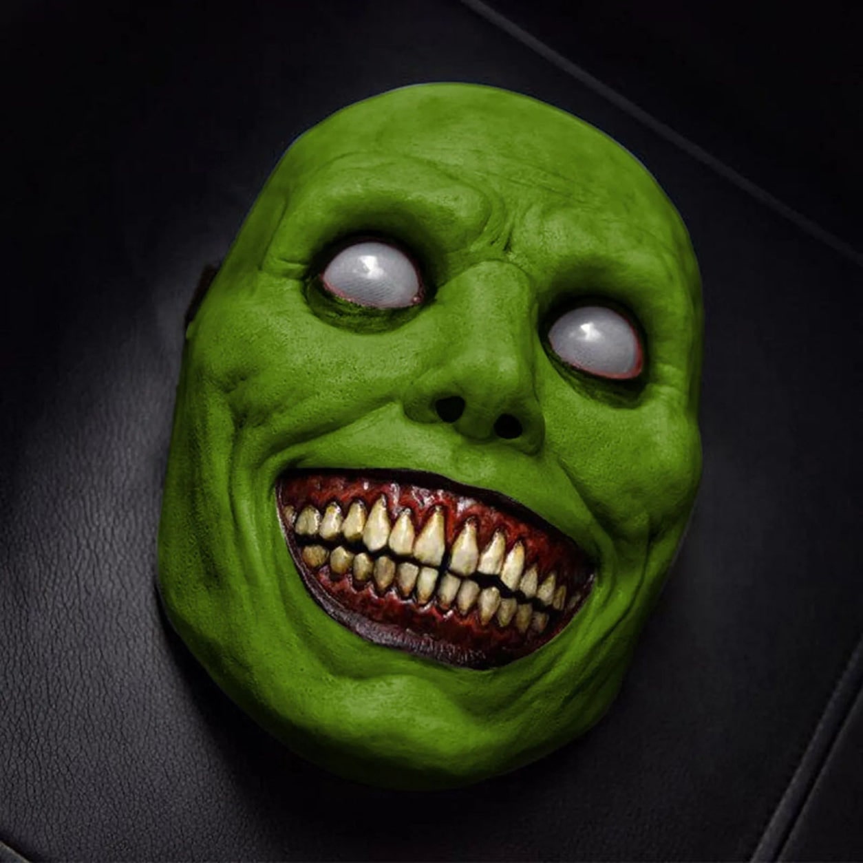 Halloween Scary Creepy Latex Mask with Sharp Teeth for Demon Cosplay and Party Clown - Image 5
