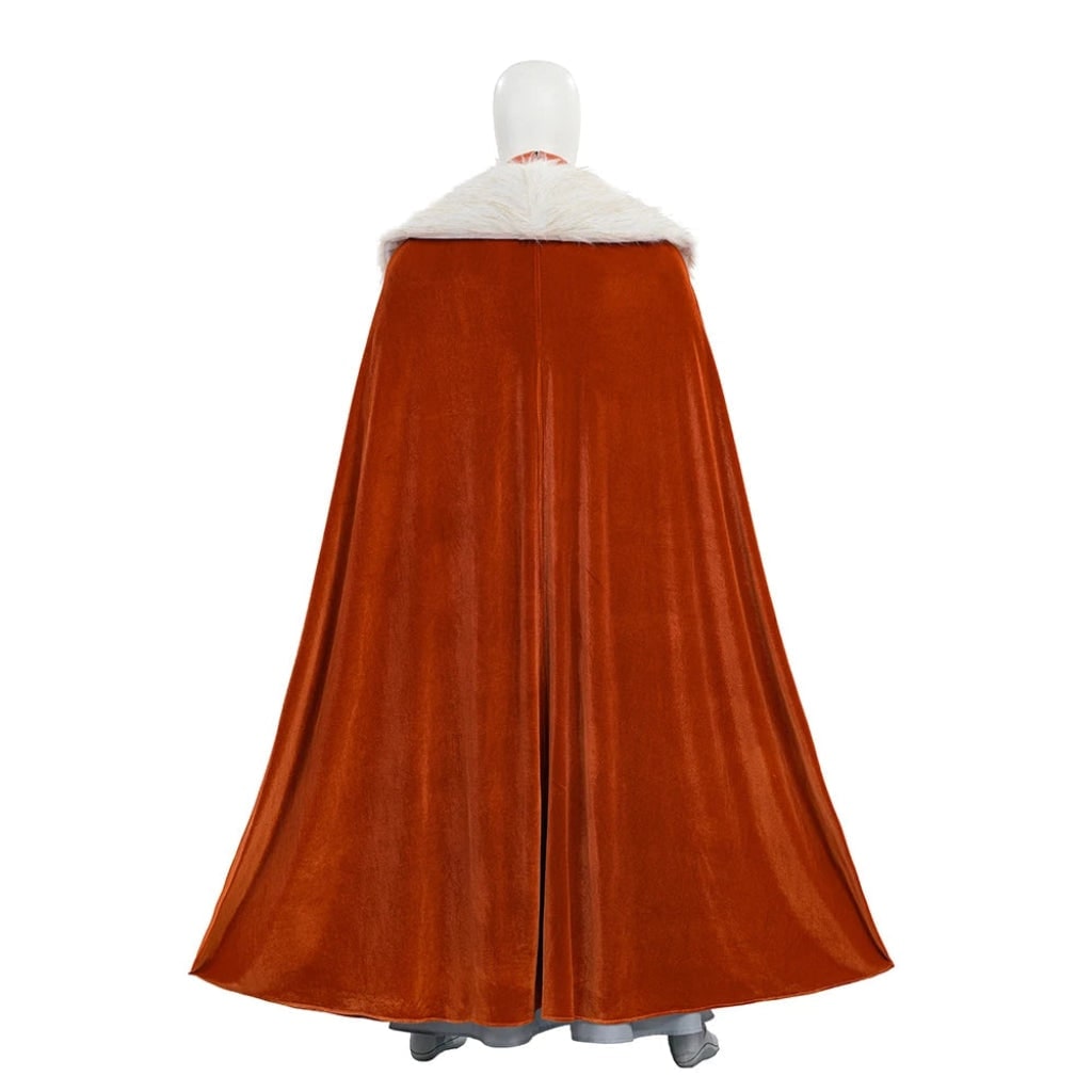 Halloween Sci Fi Cosplay Costume with Cape and Maxi Skirt for Anime Outfits - Image 5