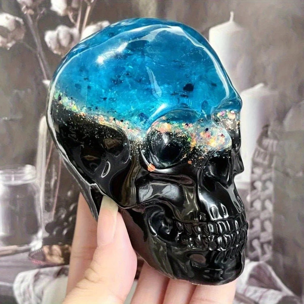 Halloween Silicone Molds for Resin and Candle Making Skull Casting Kit with 3 Sizes - Image 2