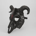 Halloween Skull Mask for Party Costume with Goat Head Design and Elastic Strap Mexican - Image 1