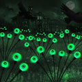 Halloween Solar Powered Garden Lights with Glowing Eyeballs for Outdoor Pathway and Yard Decoration - Image 1