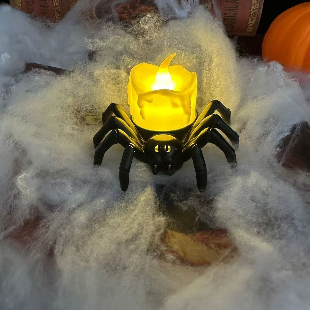 Halloween Spider Tea Lights Battery Operated LED Decoration for Party and Haunted House - Image 12