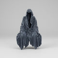 Halloween Spooky Grim Reaper Statue Decorative Resin Figurine - Image 4