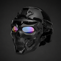Halloween Tactical Skull Mask and Face Balaclava for Airsoft and Cosplay Candy - Image 2
