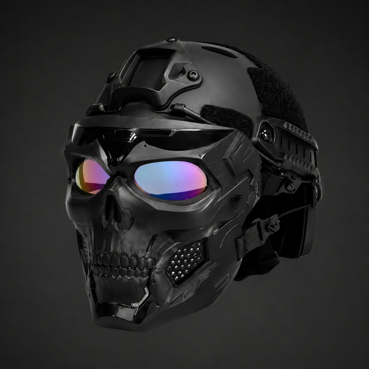 Halloween Tactical Skull Mask and Face Balaclava for Airsoft and Cosplay Candy - Image 2