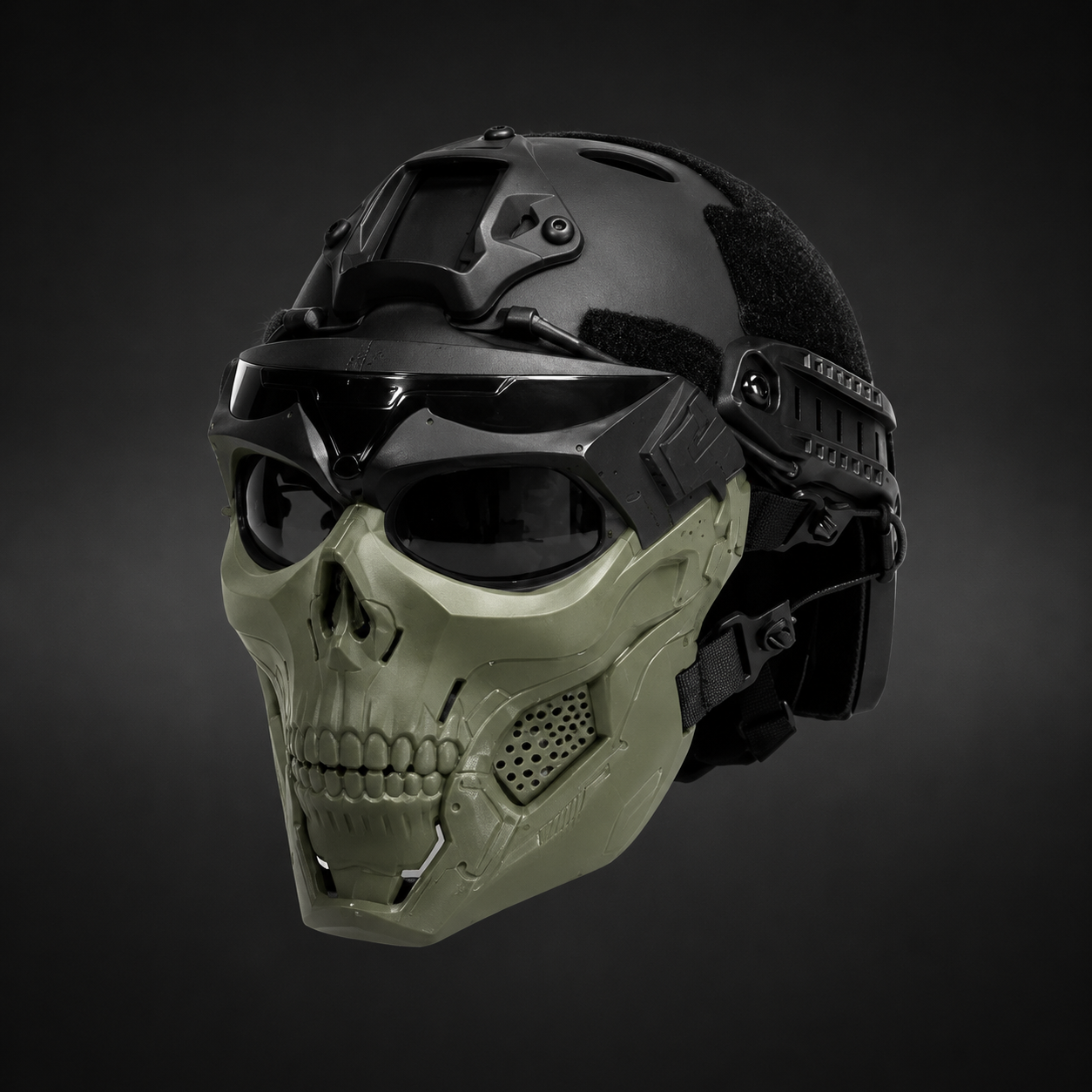 Halloween Tactical Skull Mask and Face Balaclava for Airsoft and Cosplay Candy - Image 3