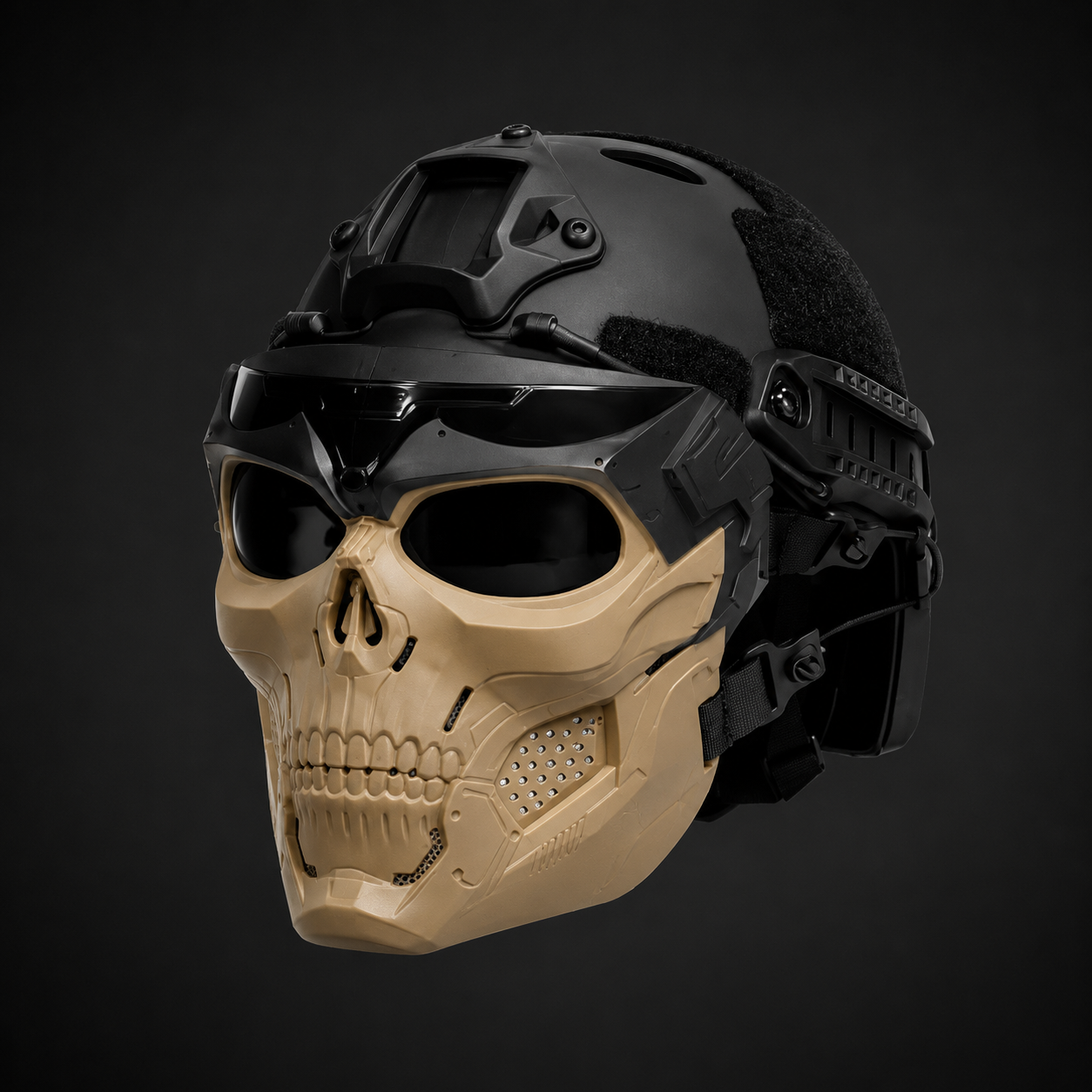 Halloween Tactical Skull Mask and Face Balaclava for Airsoft and Cosplay Candy - Image 5