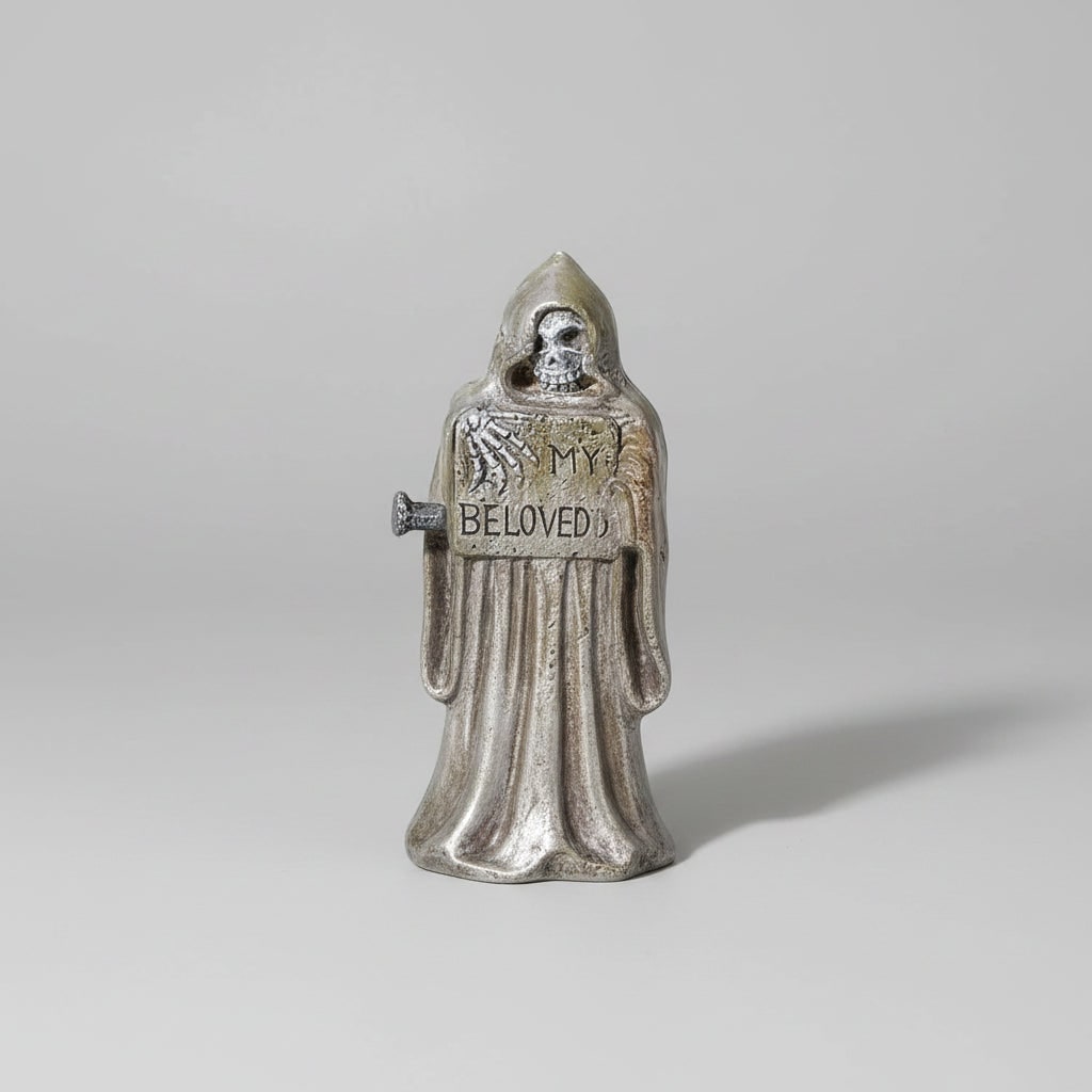 Halloween Tombstones and Yard Gravestones Set with Graveyard Decorations Resin Figurines - Image 2