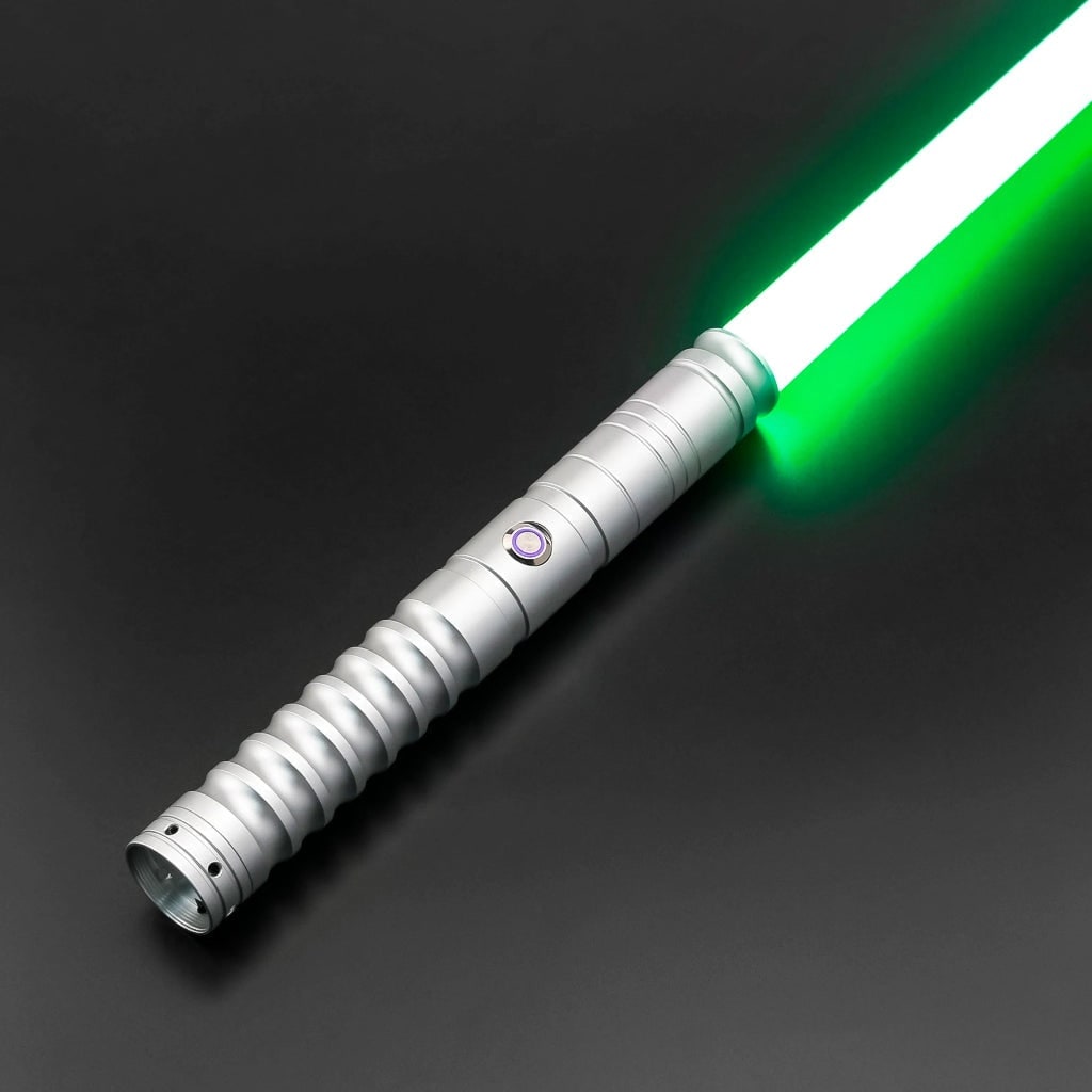 Halloween Toy Lightsaber Neo Pixel Light Up with Metal Hilt and LED Blade for Costume Party - Image 2
