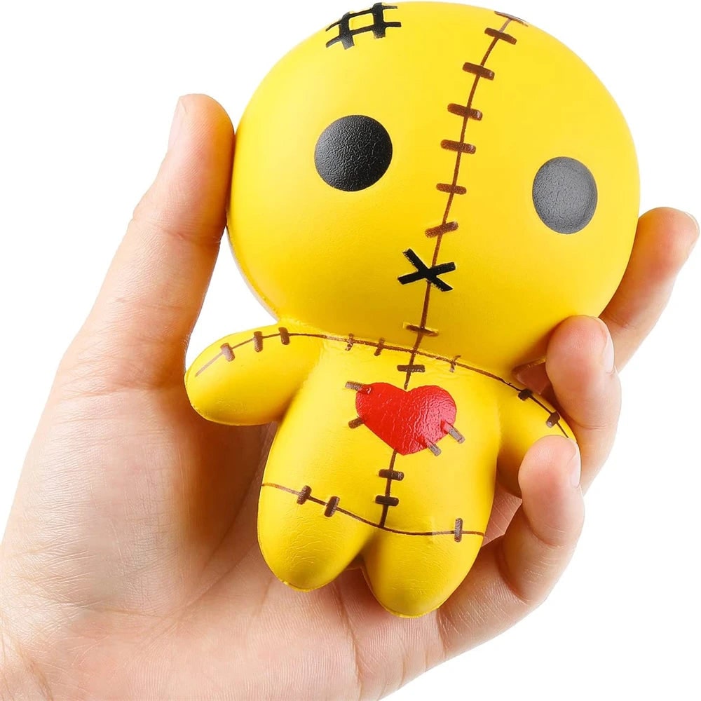 Halloween Voodoo Doll Squishy Toy with Slow-Rising Stress Relief for Party Favors - Image 10