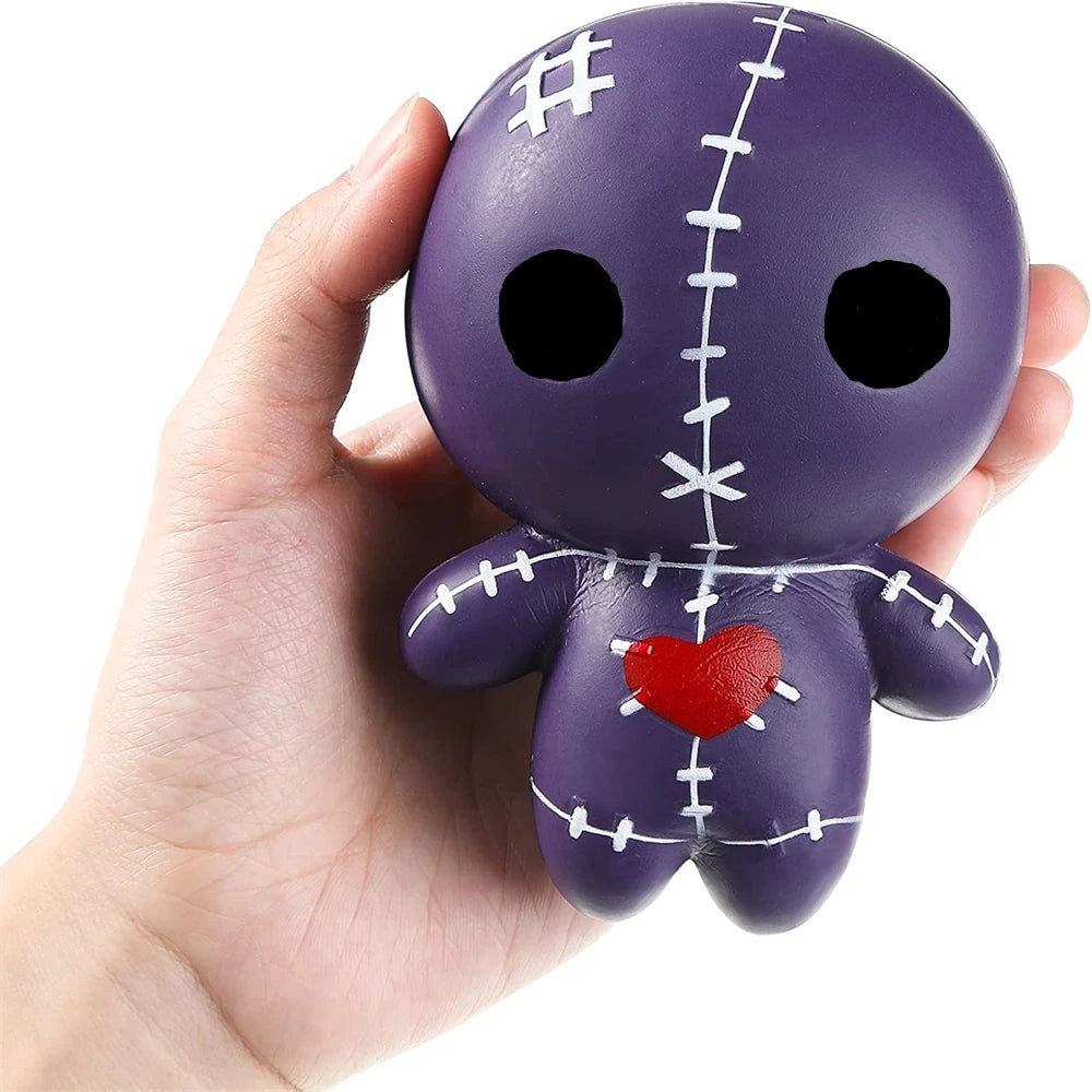 Halloween Voodoo Doll Squishy Toy with Slow-Rising Stress Relief for Party Favors - Image 5