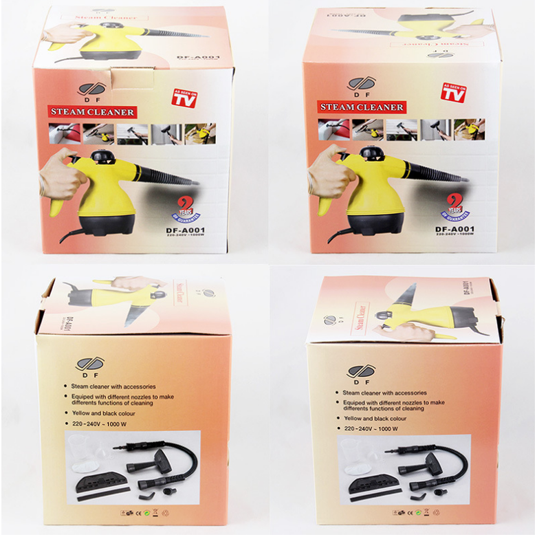 Handheld Portable Rug Steam Cleaner with Pressurized Nozzle and Multi-Surface Attachments - Image 3