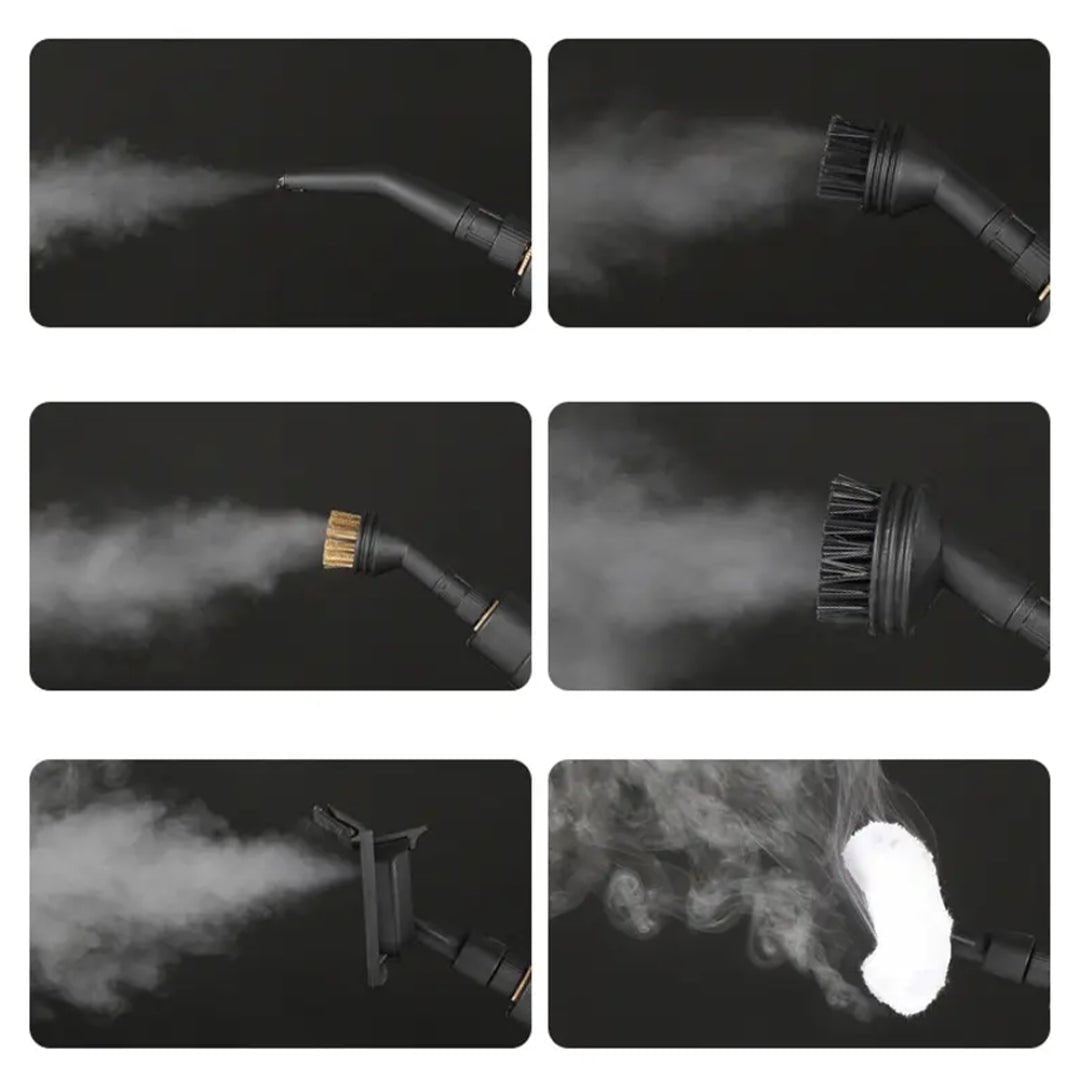 Handheld Portable Steam Cleaner for Rugs and Carpets with Chemical Free Cleaning Wand - Image 3