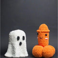 Handmade Crocheted Novelty Gag Gift with Safety Eyes and Stitched Details - Image 6