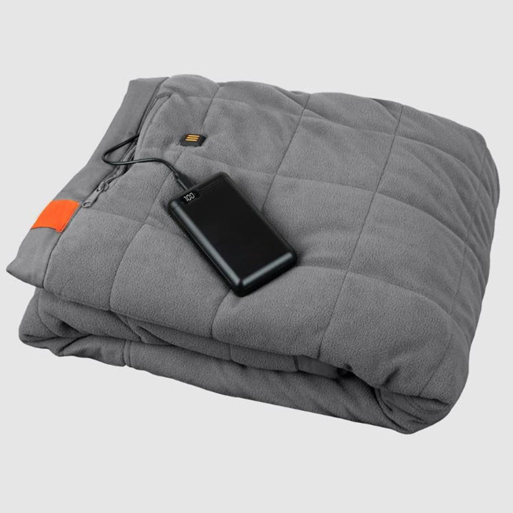 Heated Blanket Battery Operated Electric Throw with Quilted Fleece and Three Heat Zones - Image 3