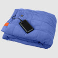 Heated Blanket Battery Operated Electric Throw with Quilted Fleece and Three Heat Zones - Image 4