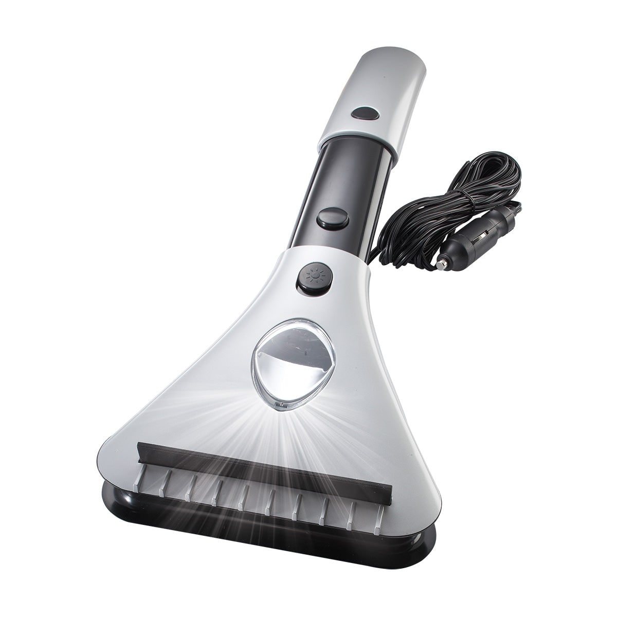 Heated Car Ice Scraper for Window Windshield with Extendable Handle and LED Light - Image 2