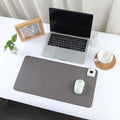 Heated Desk Pad with Leather Surface Temperature Control and Reinforced Edges Felt - Image 1