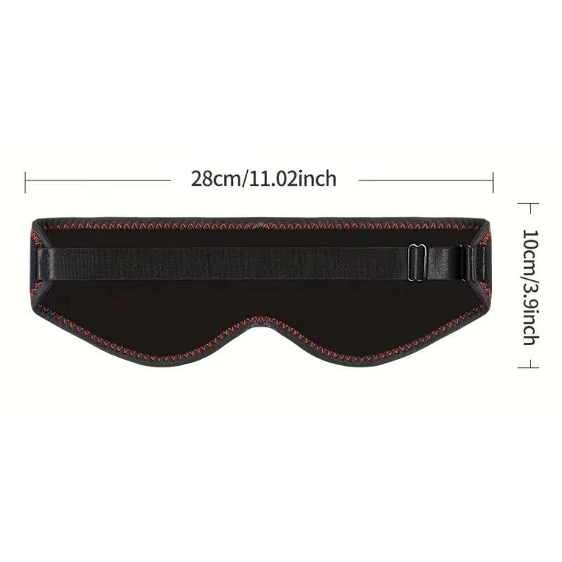 Heated Eye Mask for Sleep with Under Light Blocking Pad and Adjustable Strap Heatable - Image 7