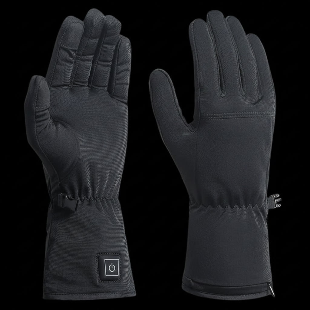 Heated Glove Liners with Rechargeable Battery and Three Heat Settings Biker - Image 1