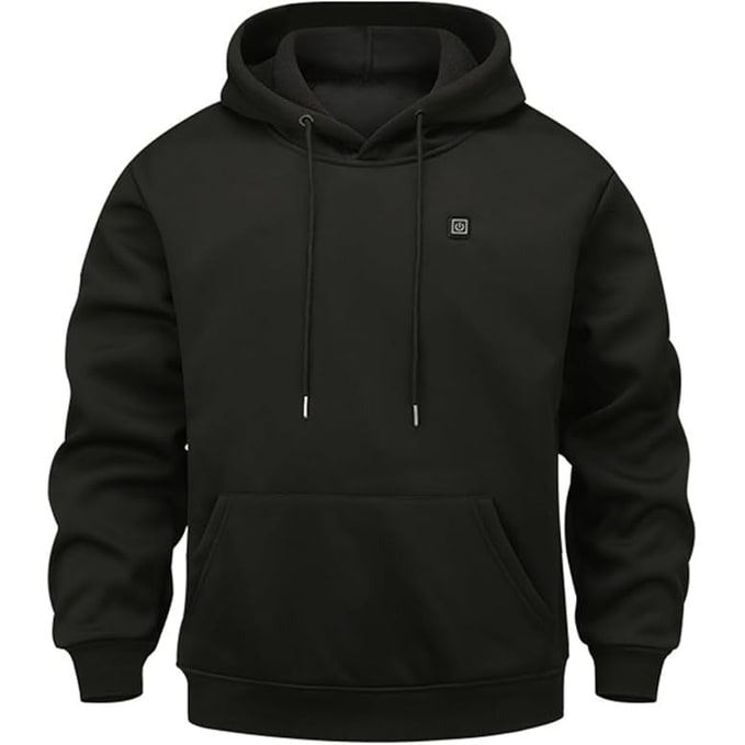 Heated Hoodie with USB Electric Heating Zones and Adjustable Temperature Control Jacket - Image 9