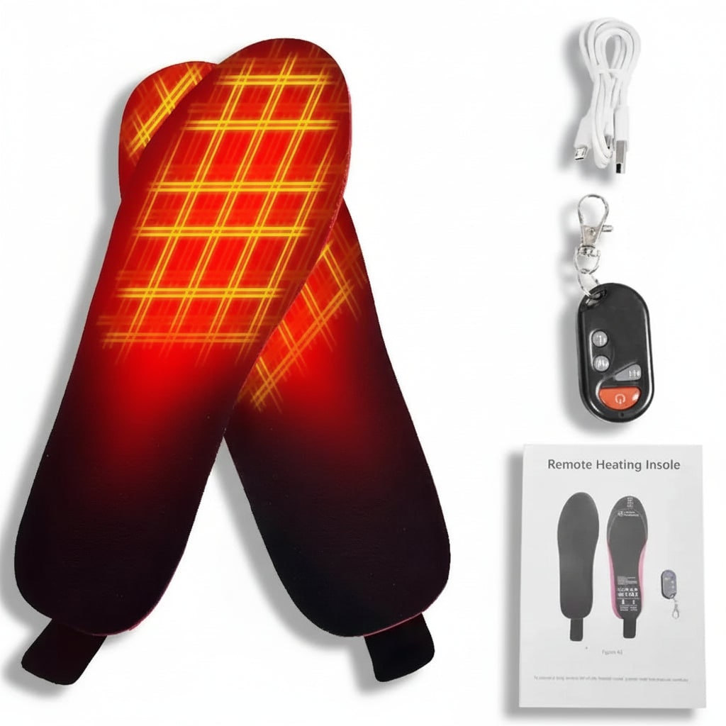 Heated Insoles and Shoe Inserts with Wireless Remote Control and Rechargeable Battery - Image 4