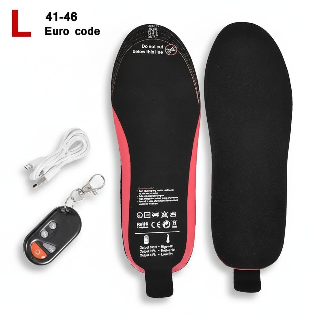 Heated Insoles and Shoe Inserts with Wireless Remote Control and Rechargeable Battery - Image 6