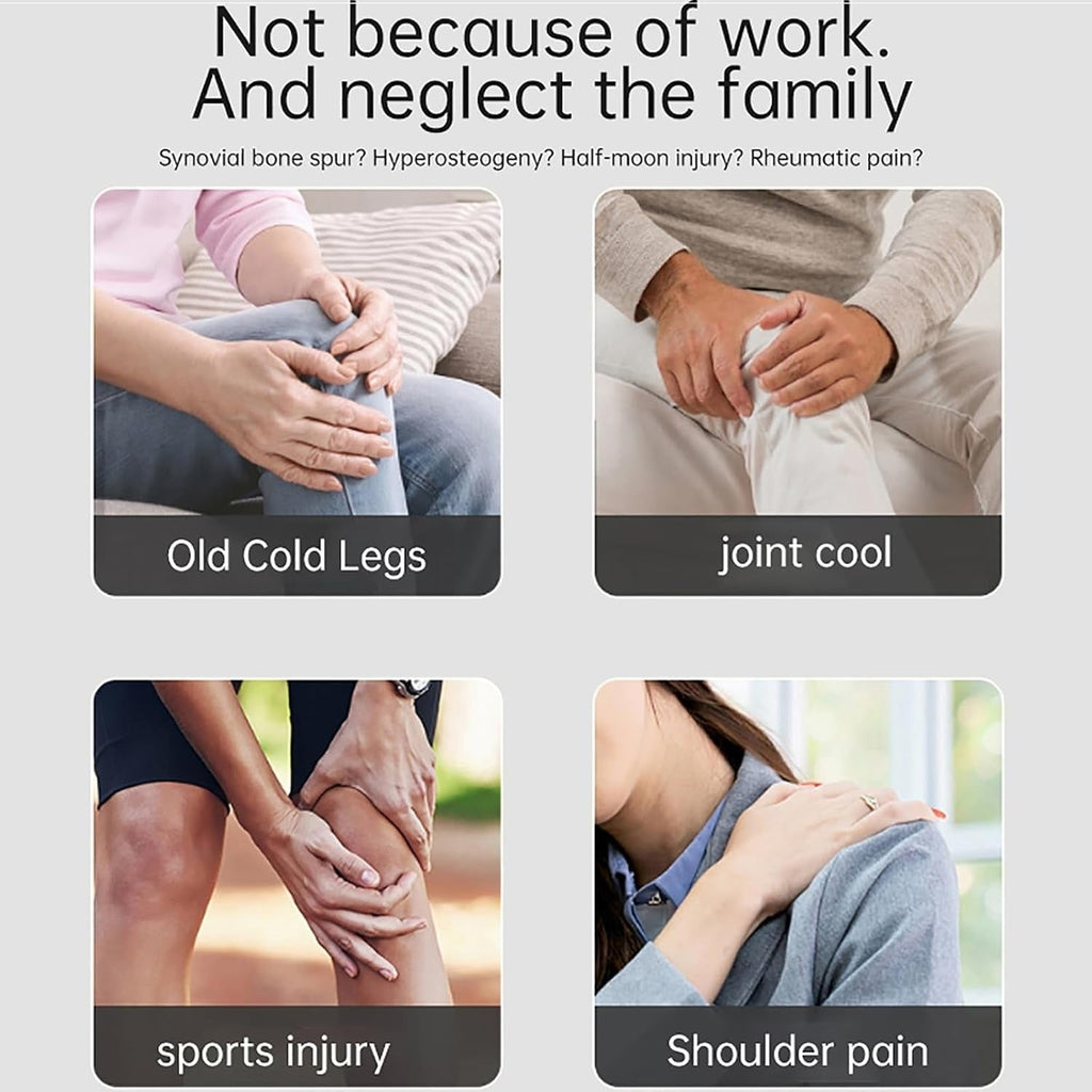 Heated Knee Massager with Vibration and Heat Rechargeable Cordless Wrap for Arthritis Pain Relief - Image 11