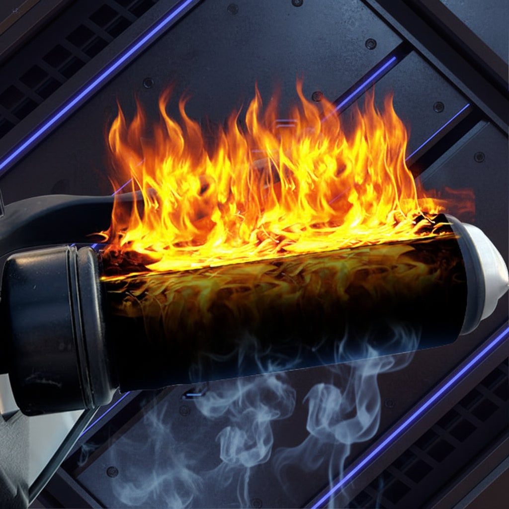 Heated Motorcycle Grips with USB Temperature Control and Non-Slip Fabric Hand - Image 4
