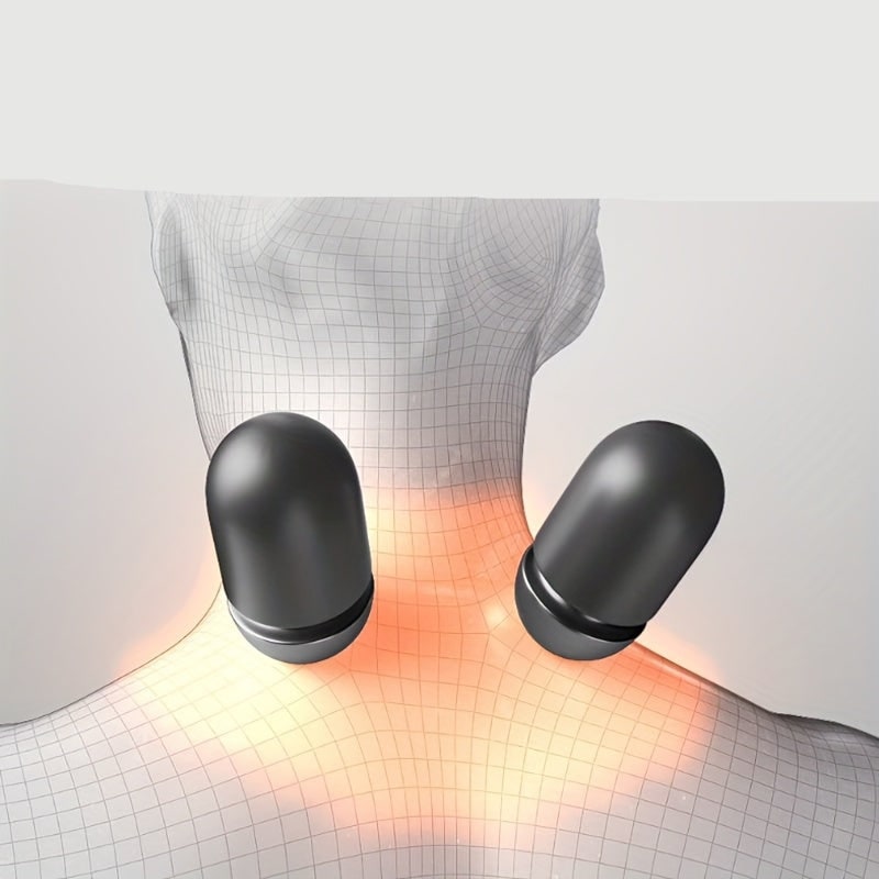 Heated Neck Pillow Stretcher and Roll with Massage Support and Cervical Traction Relief - Image 3