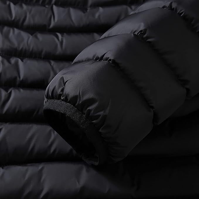Heated Puffer Jacket with 9 Heating Zones Hood and Water-Resistant Quilted Design Vest - Image 6