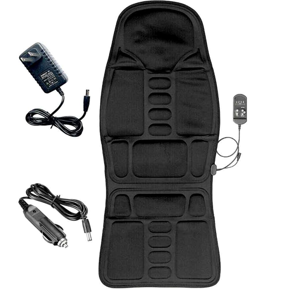 Heated Vibrating Massage Seat Cushion for Desk Chair Car and Office with Remote Control - Image 2