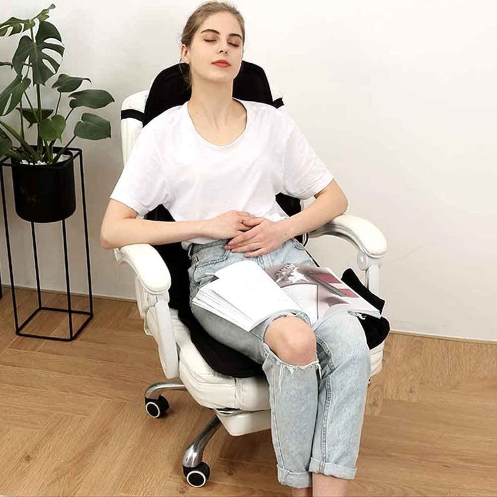 Heated Vibrating Massage Seat Cushion for Desk Chair Car and Office with Remote Control - Image 6