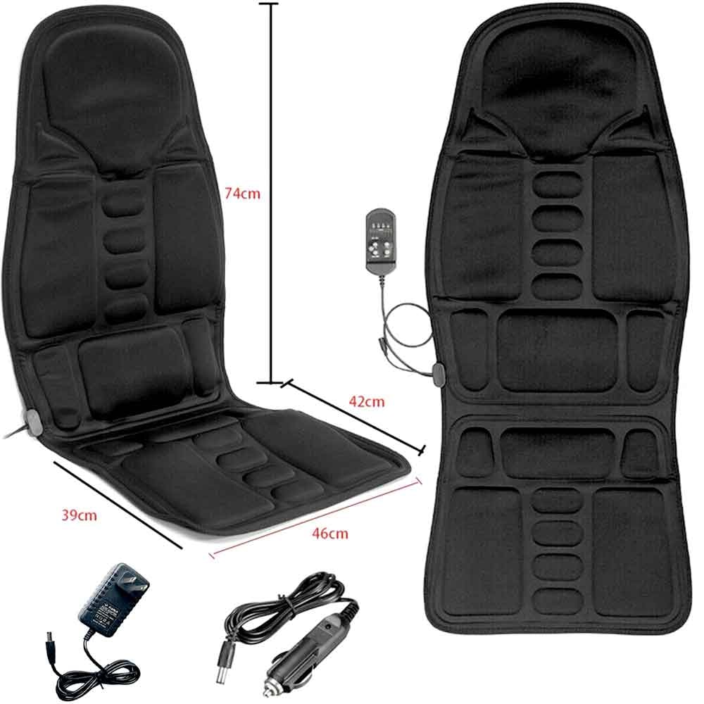 Heated Vibrating Massage Seat Cushion for Desk Chair Car and Office with Remote Control - Image 7
