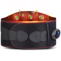 Heated Wide Waist Belt with Vibration Massage and LED Temperature Display - Image 1