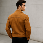 Men's Folded Collar Jacket - Classic Style Meets Ultimate Comfort