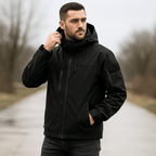 Men's Versatile Windproof Cargo Jacket - Durable and Practical